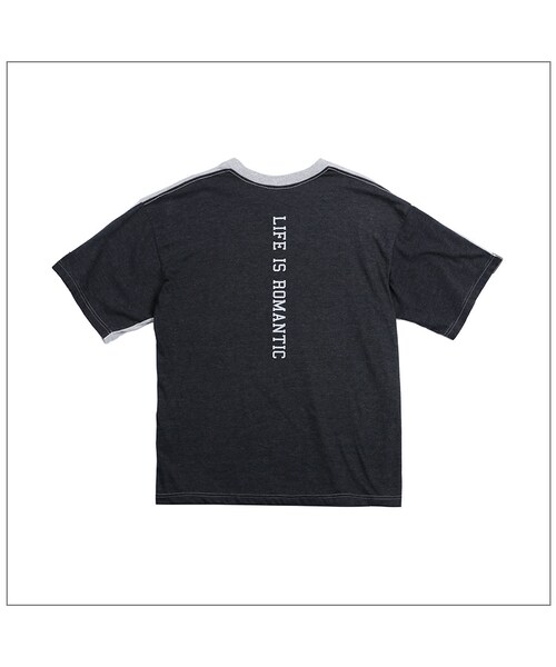 ROMANTIC CROWN（ロマンティッククラウン）の「GOOD LIFE REVERSE BOX TEE_BLACK（その他・メンズ・기타）」の10枚目の写真
