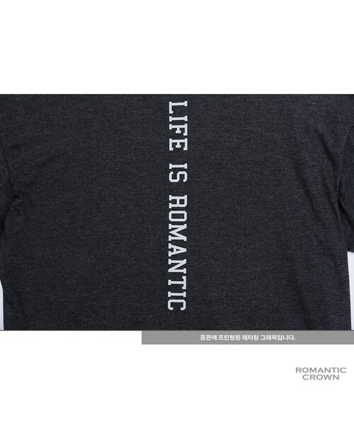 ROMANTIC CROWN（ロマンティッククラウン）の「GOOD LIFE REVERSE BOX TEE_BLACK（その他・メンズ・기타）」の16枚目の写真