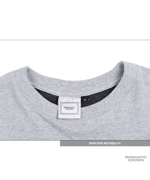 ROMANTIC CROWN（ロマンティッククラウン）の「GOOD LIFE REVERSE BOX TEE_BLACK（その他・メンズ・기타）」の12枚目の写真
