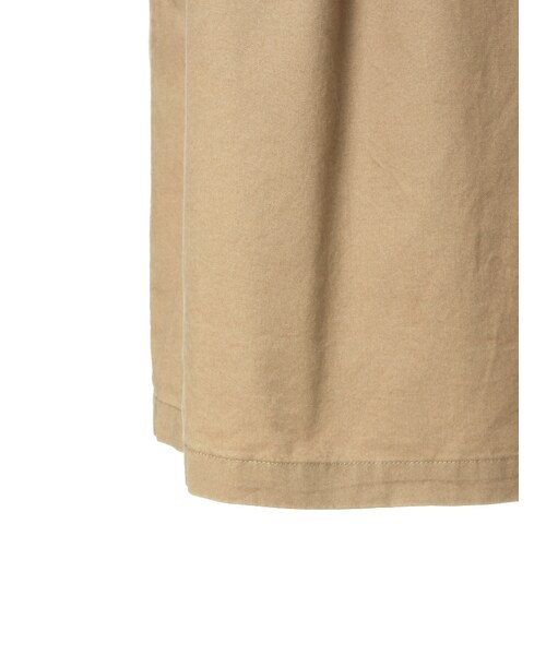 Ungrid（アングリッド）の「チノミドルタックスカート（スカート・レディース・ベージュ/カーキ・F）」の8枚目の写真