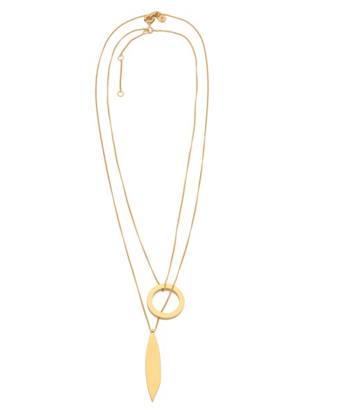 madewell(メイドウェル)の「Madewell Sara Double Twist Necklace(ネックレス・レディース・Gold・One Size)」の2枚目の写真