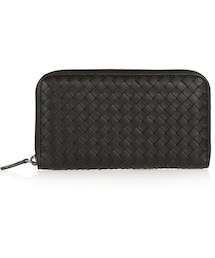 BOTTEGA VENETA | Bottega Veneta Continental Intrecciato Leather Wallet(財布)