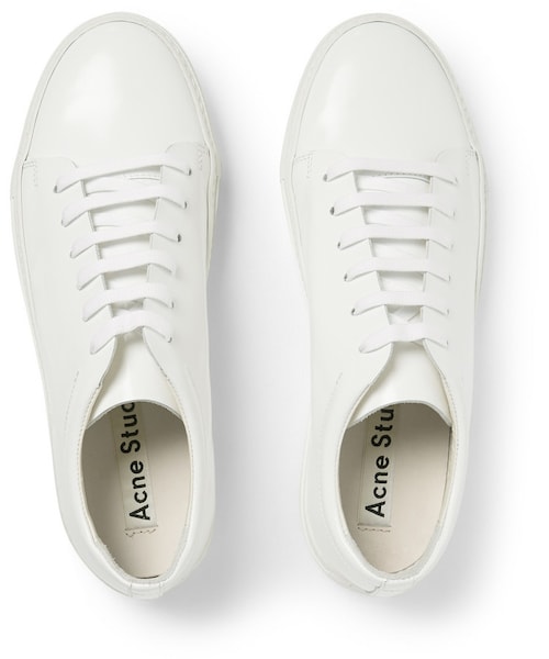 Acne Studios（アクネストゥディオズ）の「Acne Studios Adrian Leather Sneakers（スニーカー・メンズ・White・EU 40 (US 7)/EU 41 (US 8)/EU 42 (US 9)/EU 43 (US 10)/EU 44 (US 11)/EU 45 (US 12)/EU 46 (US 13)）」の4枚目の写真
