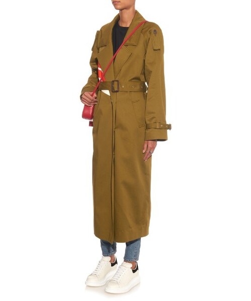 Alexander McQueen（アレキサンダーマックイーン）の「Alexander McQueen Elgar low-top leather trainers（スニーカー・レディース・N/a・37.5 EU/IT/38 EU/IT/38.5 EU/IT/39 EU/IT/39.5 EU/IT/40 EU/IT/40.5 EU/IT/41 EU/IT）」の2枚目の写真