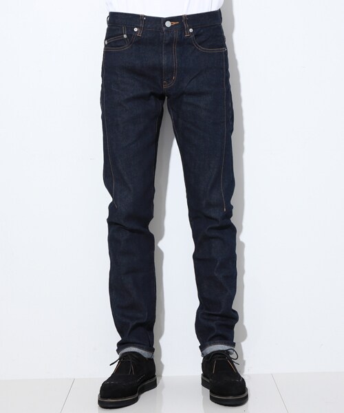 Name.(ネーム)の「SELVIDGE DENIM SKINNY(その他・メンズ・BLU/IND/WHT・1/2)」の3枚目の写真