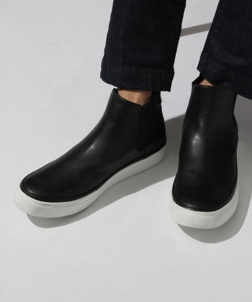 BLISS POINT（ブリスポイント）の「サイドゴアスニーカー（シューズ・メンズ・ホワイト/ブラック/ネイビー/カモフラ・42(26~26.5cm)/43(27~27.5cm)）」の2枚目の写真