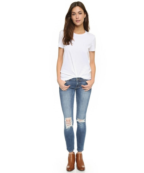 Siwy(スィーウィー)の「Siwy Hannah Slim Crop Jeans(デニムパンツ・レディース・Blue・23/24/25/26/27/28/29/30/31/32)」の4枚目の写真