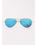 Ray-Ban | Ray-Ban Gold Aviator Sunglasses(Sunglasses)