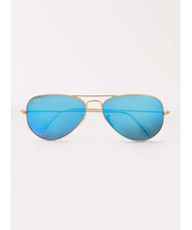 Ray-Ban | Ray-Ban Gold Aviator Sunglasses(サングラス)