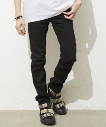 DIET BUTCHER | DIET  BUTCHER  SLIM  SKIN ルーズフィットワンウォッシュデニム(デニムパンツ)