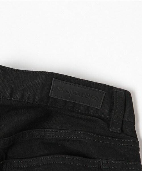DIET BUTCHER（ダイエットブッチャー）の「DIET  BUTCHER  SLIM  SKIN ルーズフィットワンウォッシュデニム（デニムパンツ・メンズ・ブラック/グレー・1/2/3）」の7枚目の写真