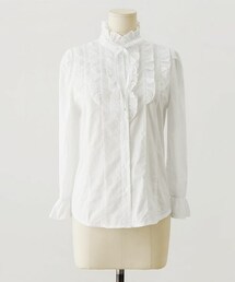 imvely | フリルホワイトブラウス(シャツ/ブラウス)