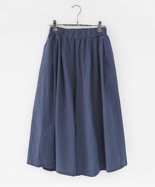 DHOLIC（ディーホリック）の「ナチュラルカラーウエストゴムガウチョパンツ（その他パンツ・レディース・カーキ/ネイビー/ブラック・FREE）」の3枚目の写真