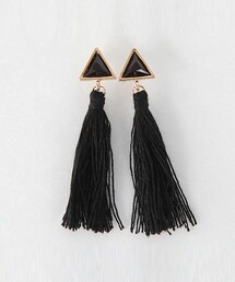 DHOLIC | △メタルタッセルピアス(ピアス（両耳用）)