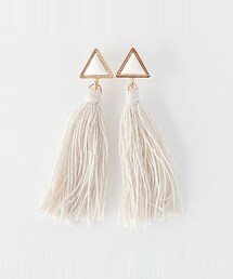 DHOLIC | △メタルタッセルピアス(ピアス(両耳用))