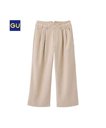 GU | （GU）ツイードガウチョパンツ(パンツ)