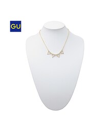 GU | （GU）４トライアングルネックレス(アクセサリー)
