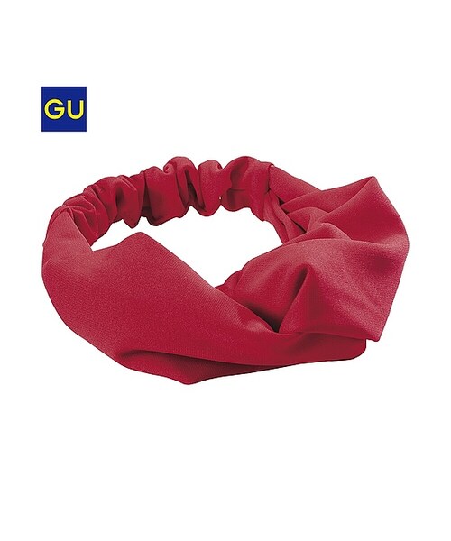 GU（ジーユー）の「（GU）ツイストターバン（WOMEN ⁄ アクセサリー・レディース・BLACK/NAVY/RED・-）」の3枚目の写真