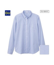 GU | （GU）オックスフォードシャツ（長袖）Ｂ(トップス)