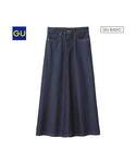 GU | （GU）デニムマキシスカート(WOMEN ⁄ スカート)