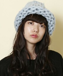 マリー ニットキャップ Sense of Grace ニット帽 ニットキャップ 麻糸使い ローワッチ