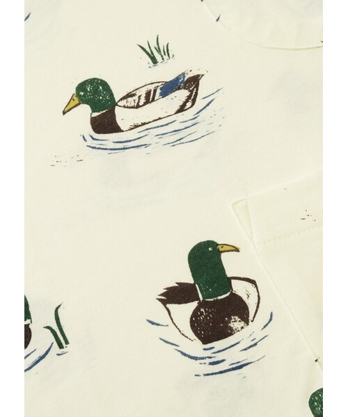 Ne-net（ネネット）の「カモ T / Tシャツ（トップス・レディース・off white/beige・02）」の3枚目の写真