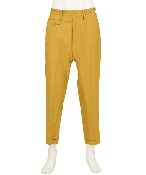 Ne-net(ネネット)の「メンズ やまプリーツ / パンツ(パンツ・メンズ・yellow/navy/charcoal gray・03)」の5枚目の写真