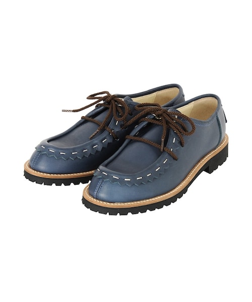 Ne-net(ネネット)の「ギザギザチロリアンシューズ / シューズ(シューズ・レディース・dark brown/navy・01/02/03)」の6枚目の写真