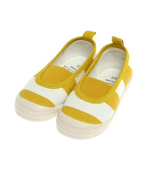 apres les cours（アプレレクール）の「every day スリッポン（シューズ・キッズ・ブラック/マスタード/ネイビーブルー/ピンク・14/15/16/17/18/19）」の2枚目の写真