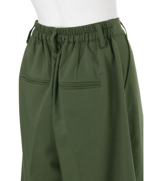 jouetie（ジュエティ）の「ベーシックガウチョ（パンツ・レディース・オフホワイト/グレー/ブラック/インディゴ/カーキ）」の11枚目の写真