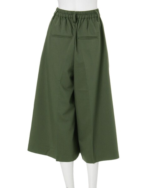 jouetie（ジュエティ）の「ベーシックガウチョ（パンツ・レディース・オフホワイト/グレー/ブラック/インディゴ/カーキ）」の8枚目の写真