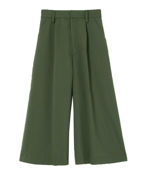 jouetie（ジュエティ）の「ベーシックガウチョ（パンツ・レディース・オフホワイト/グレー/ブラック/インディゴ/カーキ）」の13枚目の写真