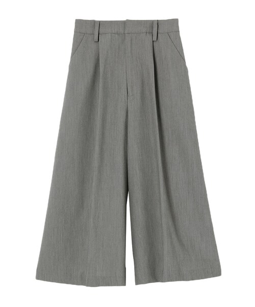 jouetie（ジュエティ）の「ベーシックガウチョ（パンツ・レディース・オフホワイト/グレー/ブラック/インディゴ/カーキ）」の3枚目の写真