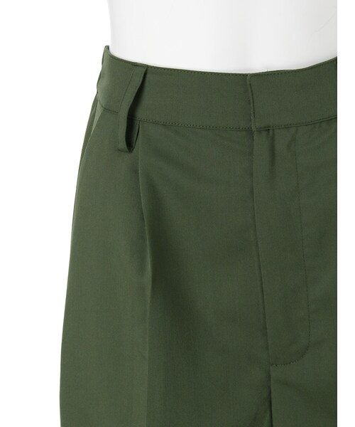 jouetie（ジュエティ）の「ベーシックガウチョ（パンツ・レディース・オフホワイト/グレー/ブラック/インディゴ/カーキ）」の9枚目の写真