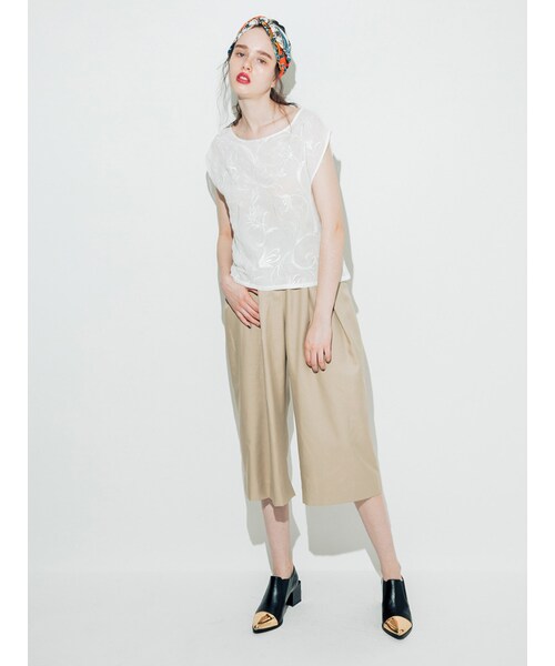 MURUA（ムルーア）の「【SHOES】メタルミドルブーツ（シューズ・レディース・ブラック/シルバー/ゴールド）」の8枚目の写真
