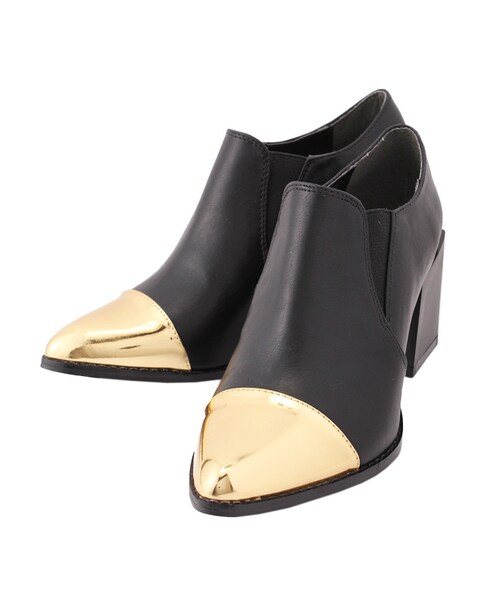 MURUA（ムルーア）の「【SHOES】メタルミドルブーツ（シューズ・レディース・ブラック/シルバー/ゴールド）」の9枚目の写真