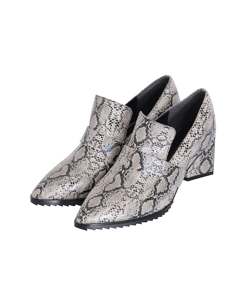MURUA(ムルーア)の「【SHOES】プレーンカットローファー(シューズ・レディース・ブラック/ボルドー/ベージュ/ミックス)」の4枚目の写真