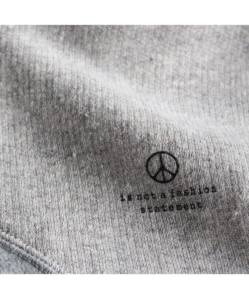 SASQUATCHfabrix.（サスクワァッチファブリックス）の「Peaceful Sweat（トップス・Ash Grey・M/L）」の10枚目の写真