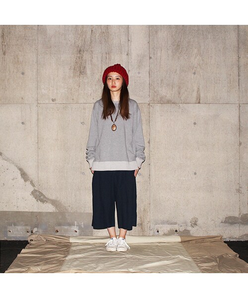 SASQUATCHfabrix.（サスクワァッチファブリックス）の「Peaceful Sweat（トップス・Ash Grey・M/L）」の13枚目の写真