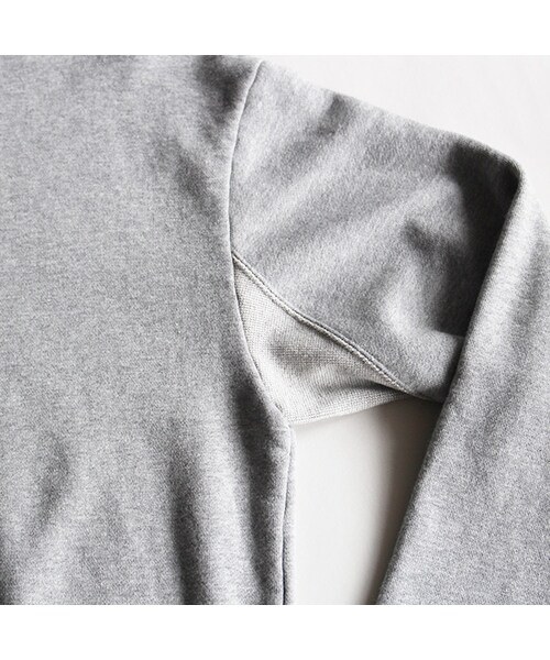 SASQUATCHfabrix.（サスクワァッチファブリックス）の「Peaceful Sweat（トップス・Ash Grey・M/L）」の4枚目の写真