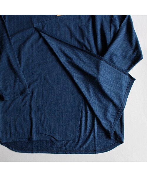 THE DAWN B(ダウンビー)の「Mother's Cutsew(トップス・Indigo・S/L)」の4枚目の写真