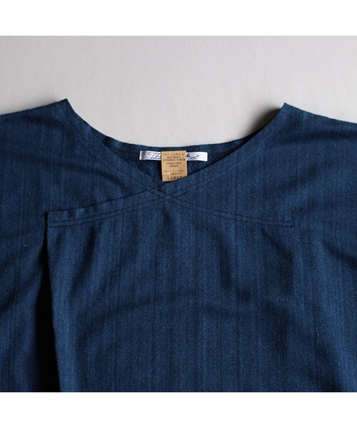 THE DAWN B(ダウンビー)の「Mother's Cutsew(トップス・Indigo・S/L)」の3枚目の写真
