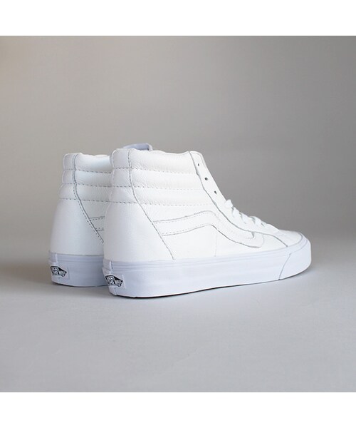 VANS(バンズ)の「Sk8-Hi Reissue(ファッション雑貨・White・5.5/6/8.5/9/9.5/10)」の3枚目の写真