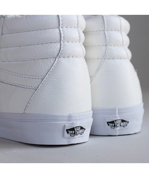 VANS(バンズ)の「Sk8-Hi Reissue(ファッション雑貨・White・5.5/6/8.5/9/9.5/10)」の9枚目の写真