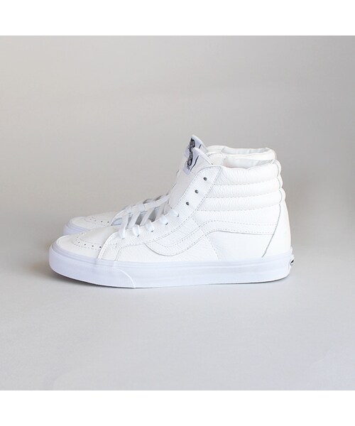 VANS(バンズ)の「Sk8-Hi Reissue(ファッション雑貨・White・5.5/6/8.5/9/9.5/10)」の1枚目の写真