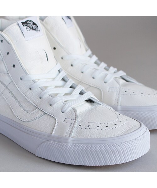 VANS(バンズ)の「Sk8-Hi Reissue(ファッション雑貨・White・5.5/6/8.5/9/9.5/10)」の6枚目の写真