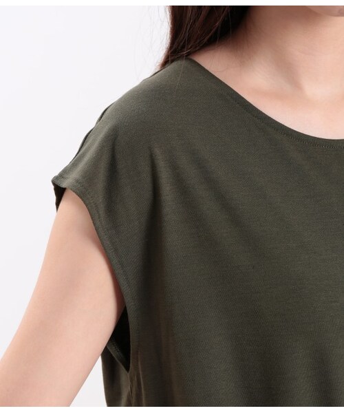 VIS（ビス）の「ガウチョコンビネゾン（ワンピース/ドレス・レディース・ブラック/キャメル/カーキ・M）」の9枚目の写真