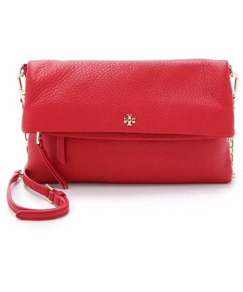 tory burch fold over bag
