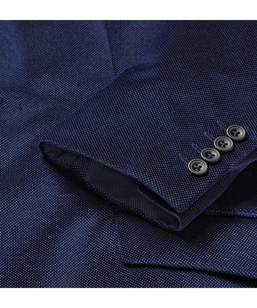RICHARD JAMES（リチャード ジェームス）の「Richard James Pin-Dot Velvet Blazer（その他トップス・メンズ・Blue・UK/US 36/UK/US 38/UK/US 40/UK/US 42/UK/US 44/UK/US 46）」の4枚目の写真