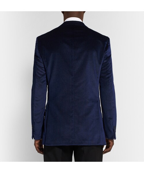 RICHARD JAMES（リチャード ジェームス）の「Richard James Pin-Dot Velvet Blazer（その他トップス・メンズ・Blue・UK/US 36/UK/US 38/UK/US 40/UK/US 42/UK/US 44/UK/US 46）」の3枚目の写真